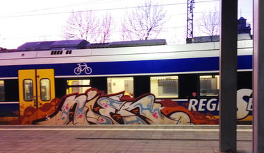 Graffiti Train - Photo by ZUGZWANG - niek (2017)