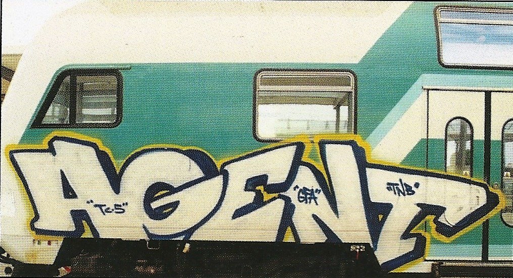 Graffiti Train - Photo by ZUGZWANG - agent
