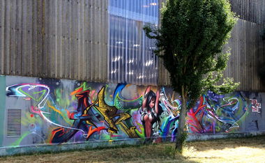 Graffiti Wall - Photo by ZUGZWANG (2018)