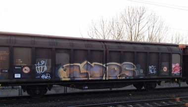 Graffiti Train - Photo by ZUGZWANG - lyps