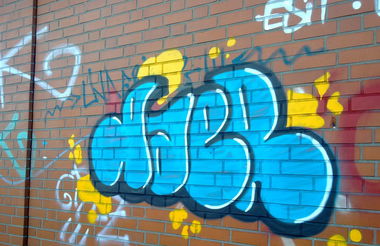 Graffiti Bombing - Photo by ZUGZWANG