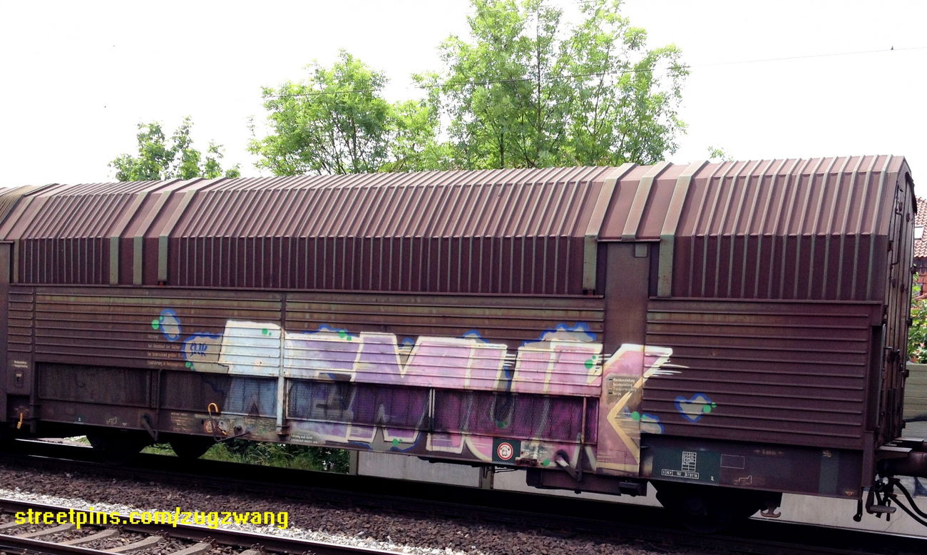 Graffiti Train - Photo by ZUGZWANG - remuk