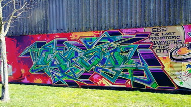 Graffiti Wall - Photo by ZUGZWANG - bremerhaven