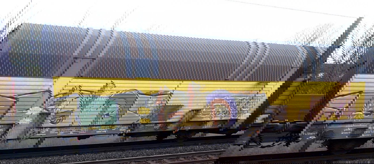 Graffiti Train - Photo by ZUGZWANG - bremerhaven