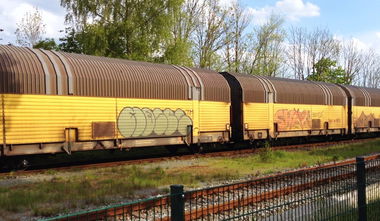 Graffiti Train - Photo by ZUGZWANG - moses