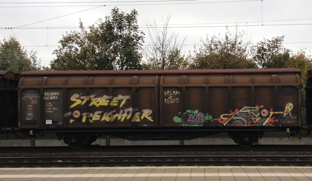 Graffiti Train - Photo by ZUGZWANG