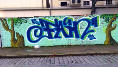 Graffiti Wall - Photo by ZUGZWANG - bremerhaven (2015)