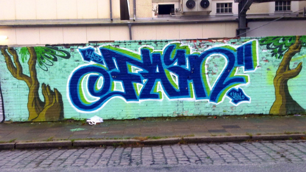 Graffiti Wall - Photo by ZUGZWANG - bremerhaven (2015)