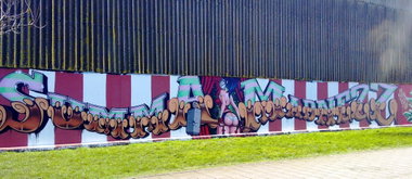 Graffiti Wall - Photo by ZUGZWANG - bremerhaven
