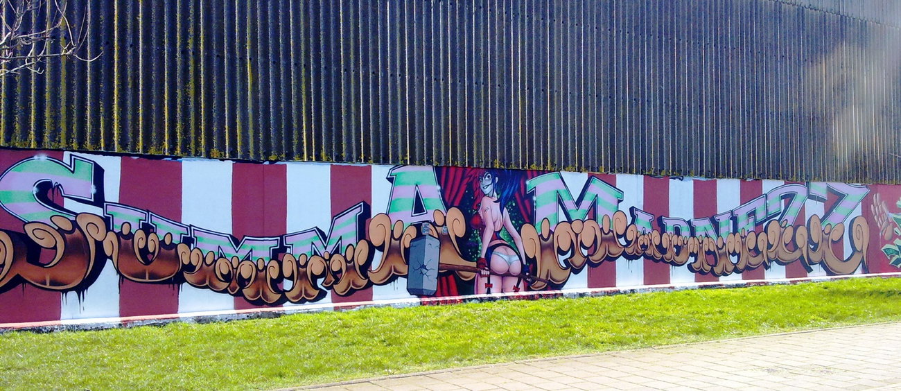 Graffiti Wall - Photo by ZUGZWANG - bremerhaven