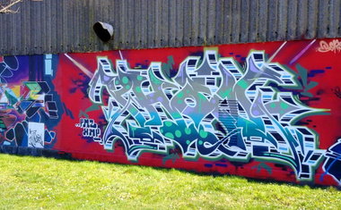 Graffiti Wall - Photo by ZUGZWANG - bremerhaven