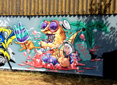 Graffiti Wall - Photo by ZUGZWANG (2018)