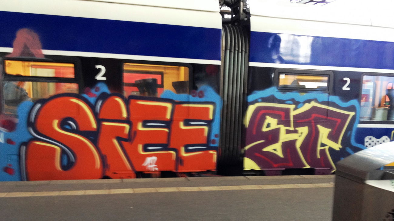 Graffiti Train - Photo by ZUGZWANG - siet