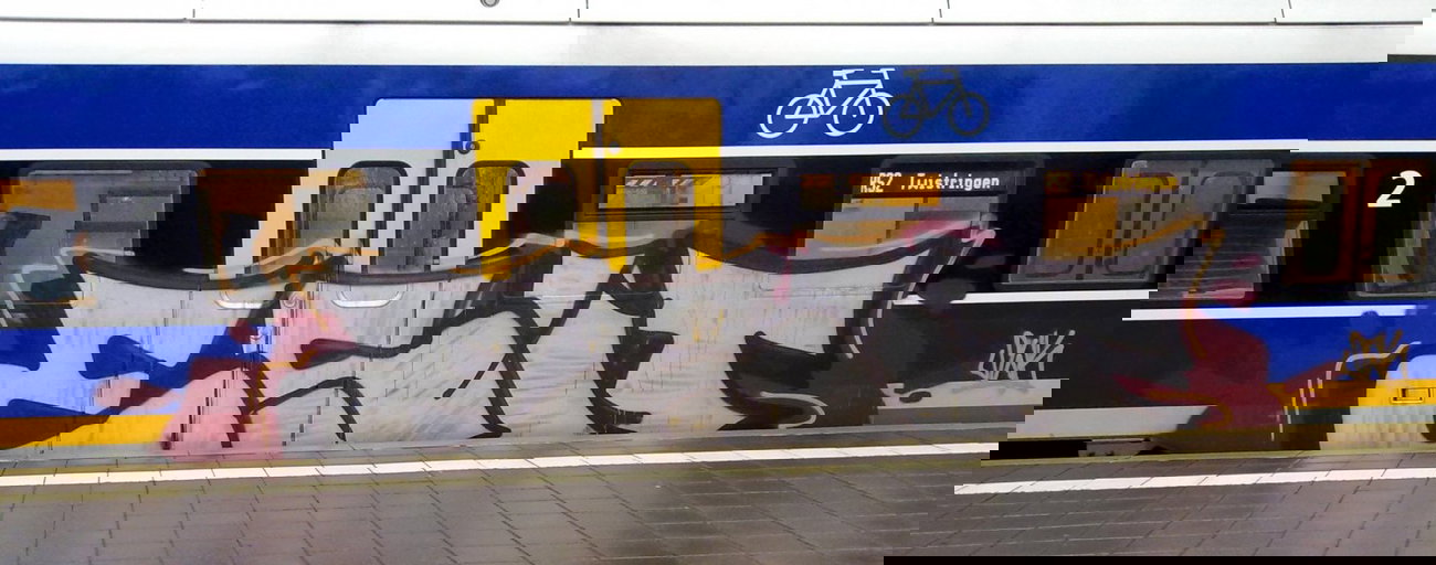 Graffiti Train - Photo by ZUGZWANG - esit, bremerhaven, 27 (2015)