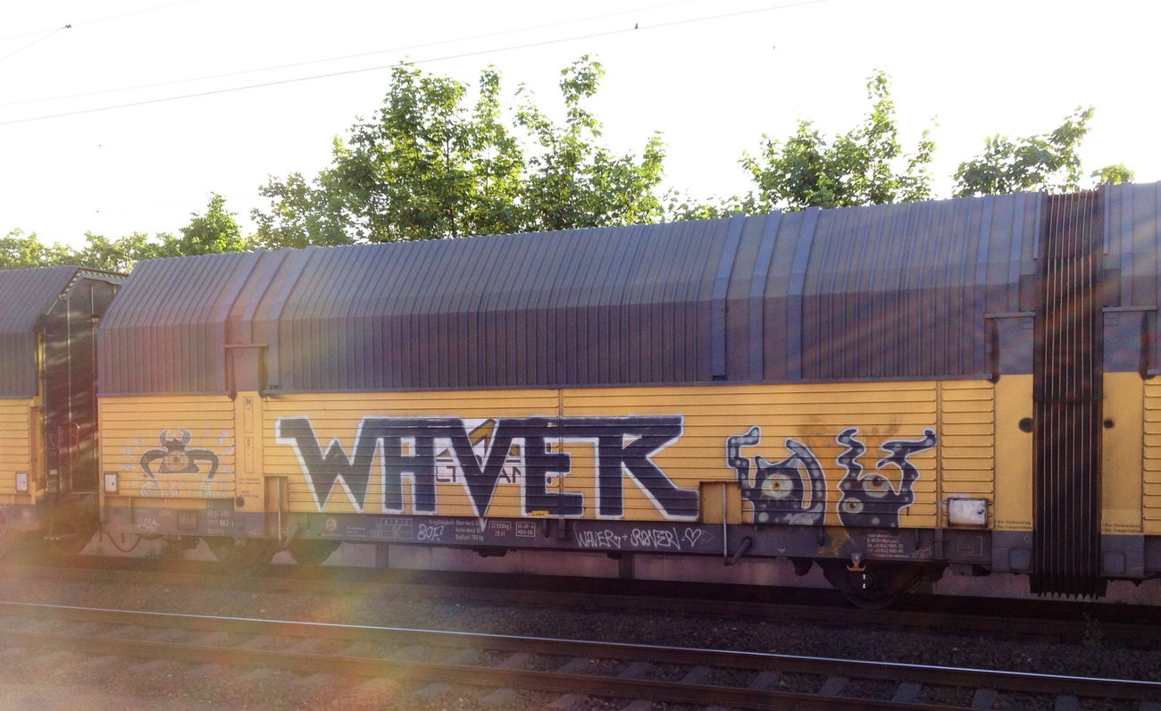 Graffiti Train - Photo by ZUGZWANG