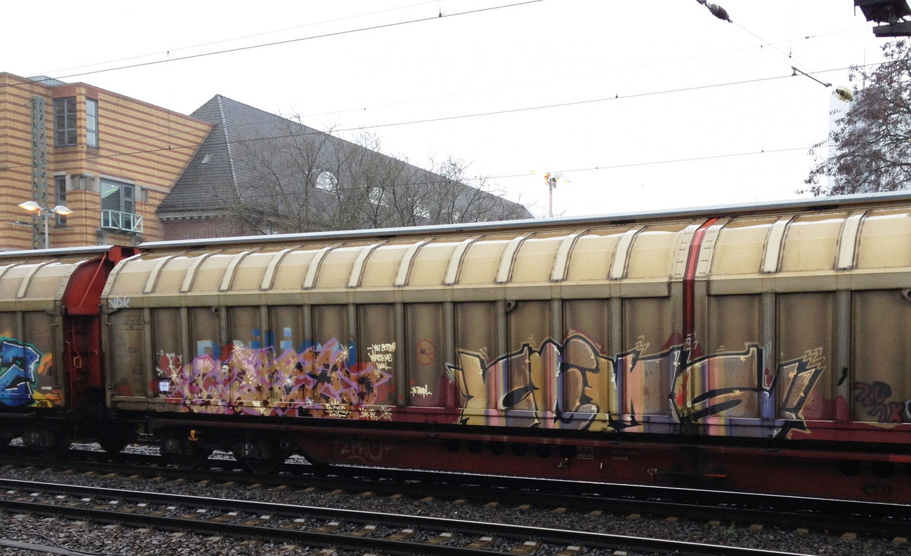 Graffiti Train - Photo by ZUGZWANG