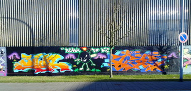 Graffiti Wall - Photo by ZUGZWANG (2016)