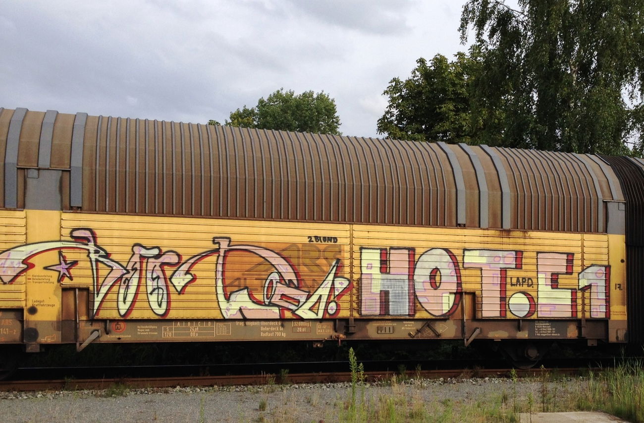 Graffiti Train - Photo by ZUGZWANG
