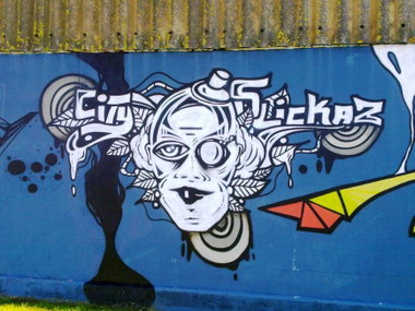 Graffiti Wall - Photo by ZUGZWANG - bremerhaven