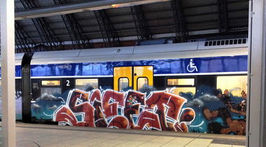 Graffiti Train - Photo by ZUGZWANG - siet (2017)