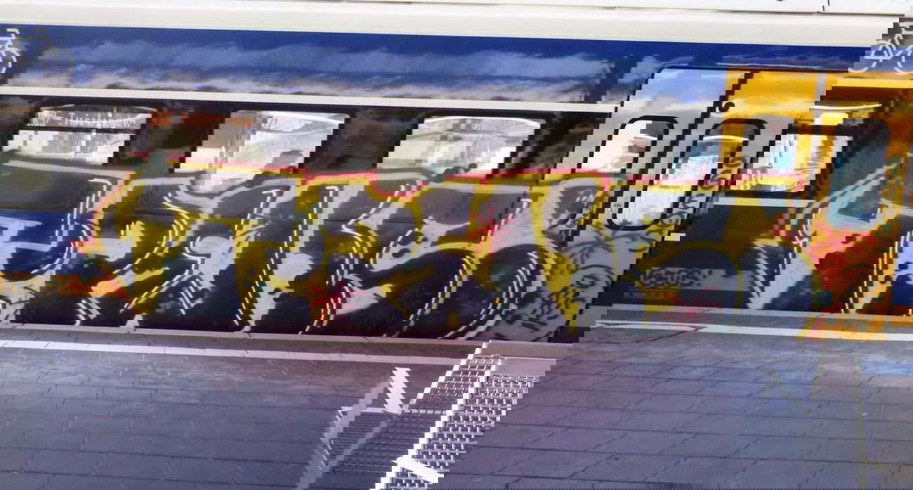 Graffiti Train - Photo by ZUGZWANG - bremerhaven, bremen, oldenburg (2015)