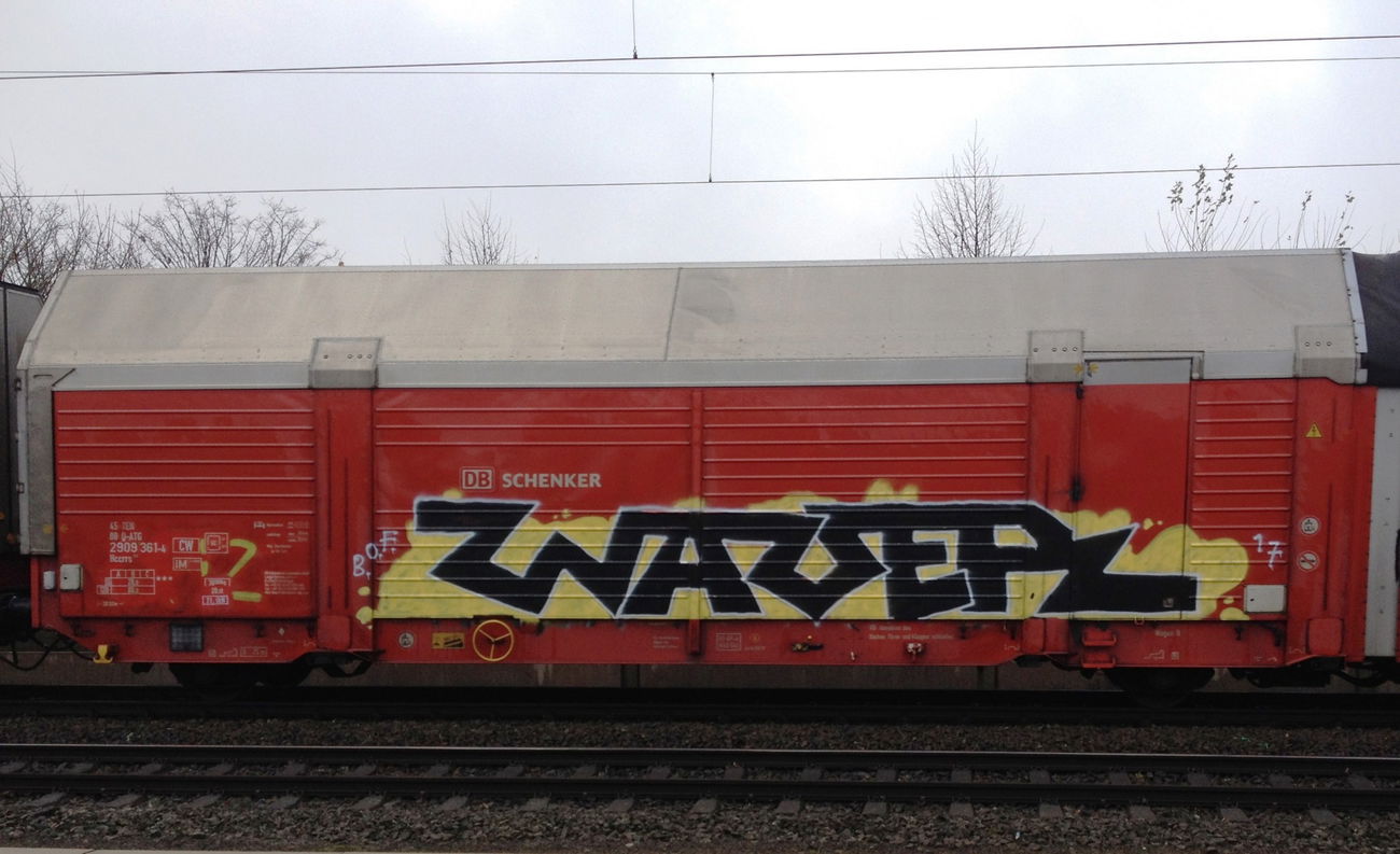Graffiti Train - Photo by ZUGZWANG - waver