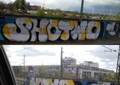 Graffiti Bombing - Photo by ZUGZWANG - shotwo
