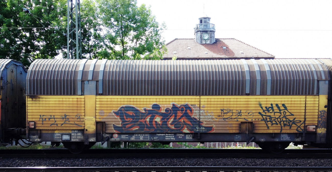 Graffiti Train - Photo by ZUGZWANG