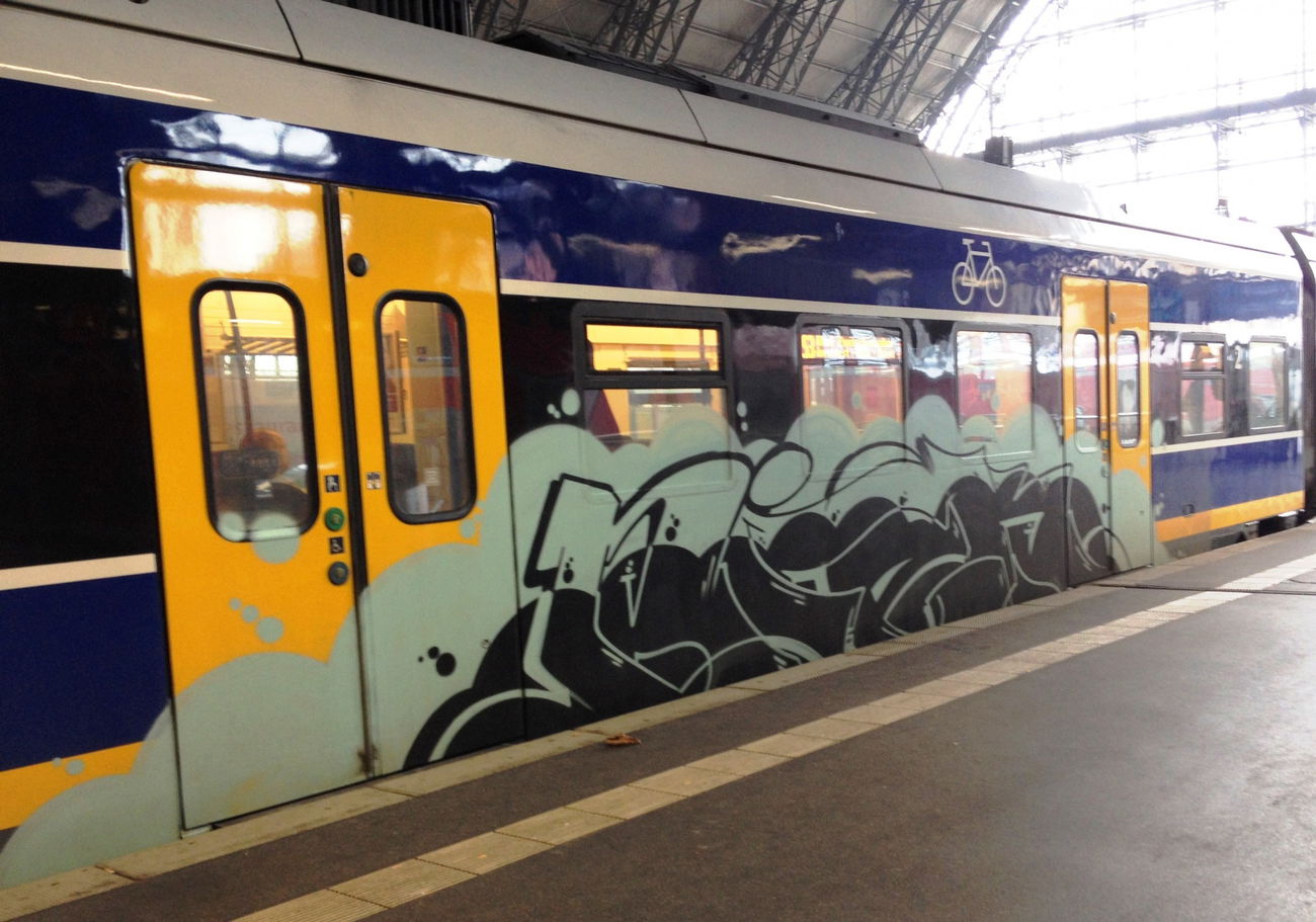 Graffiti Train - Photo by ZUGZWANG - niek (2017)
