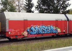Graffiti Train - Photo by ZUGZWANG