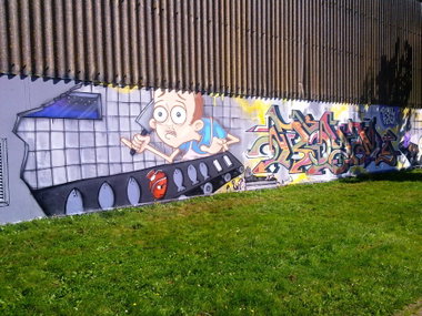 Graffiti Wall - Photo by ZUGZWANG