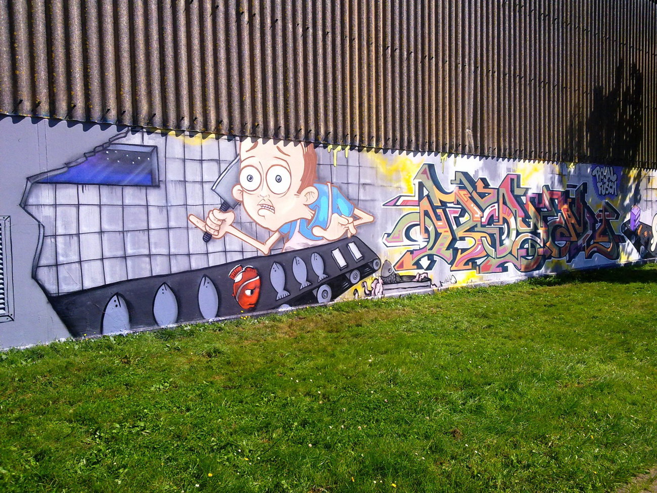 Graffiti Wall - Photo by ZUGZWANG