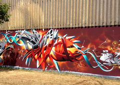 Graffiti Wall - Photo by ZUGZWANG (2018)