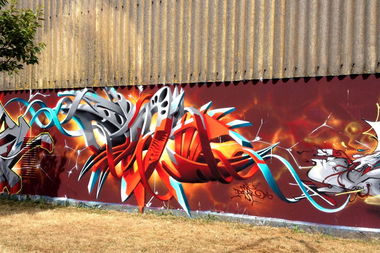 Graffiti Wall - Photo by ZUGZWANG (2018)