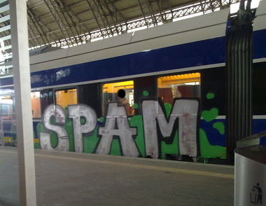 Graffiti Train - Photo by ZUGZWANG - spam (2017)