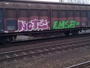 Graffiti Train - Photo by ZUGZWANG - bremerhaven, 27