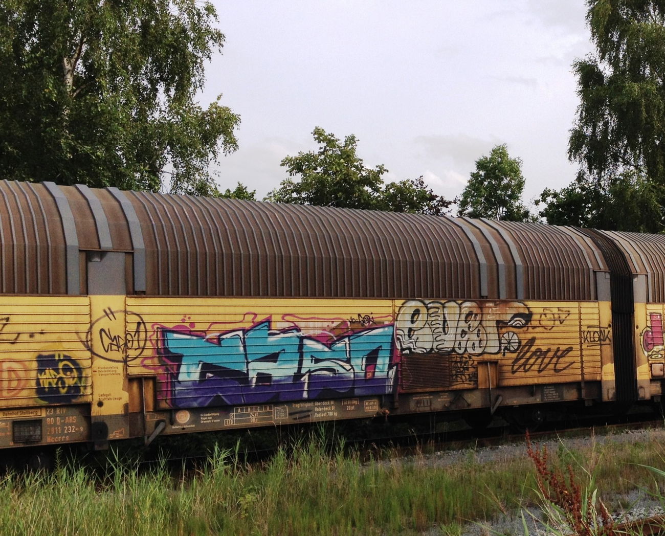 Graffiti Train - Photo by ZUGZWANG
