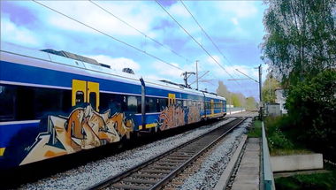 Graffiti Train - Photo by ZUGZWANG - niek (2017)