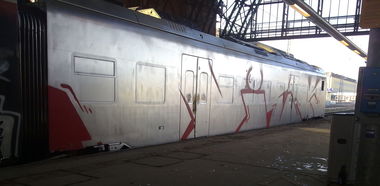 Graffiti Train - Photo by ZUGZWANG - niek (2017)
