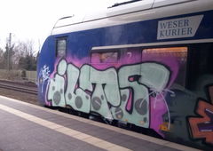 Graffiti Train - Photo by ZUGZWANG - ilt (2017)