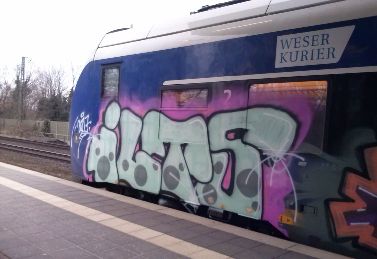 Graffiti Train - Photo by ZUGZWANG - ilt (2017)