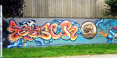 Graffiti Wall - Photo by ZUGZWANG (2017)