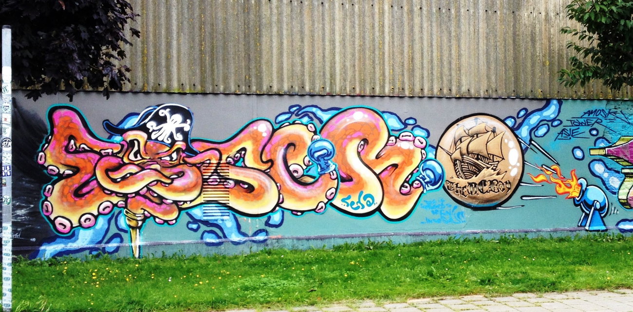 Graffiti Wall - Photo by ZUGZWANG (2017)