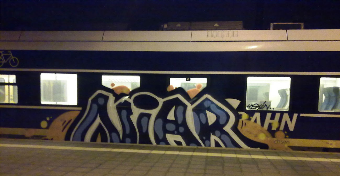 Graffiti Train - Photo by ZUGZWANG - niar (2016)