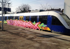 Graffiti Train - Photo by ZUGZWANG