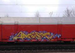 Graffiti Train - Photo by ZUGZWANG