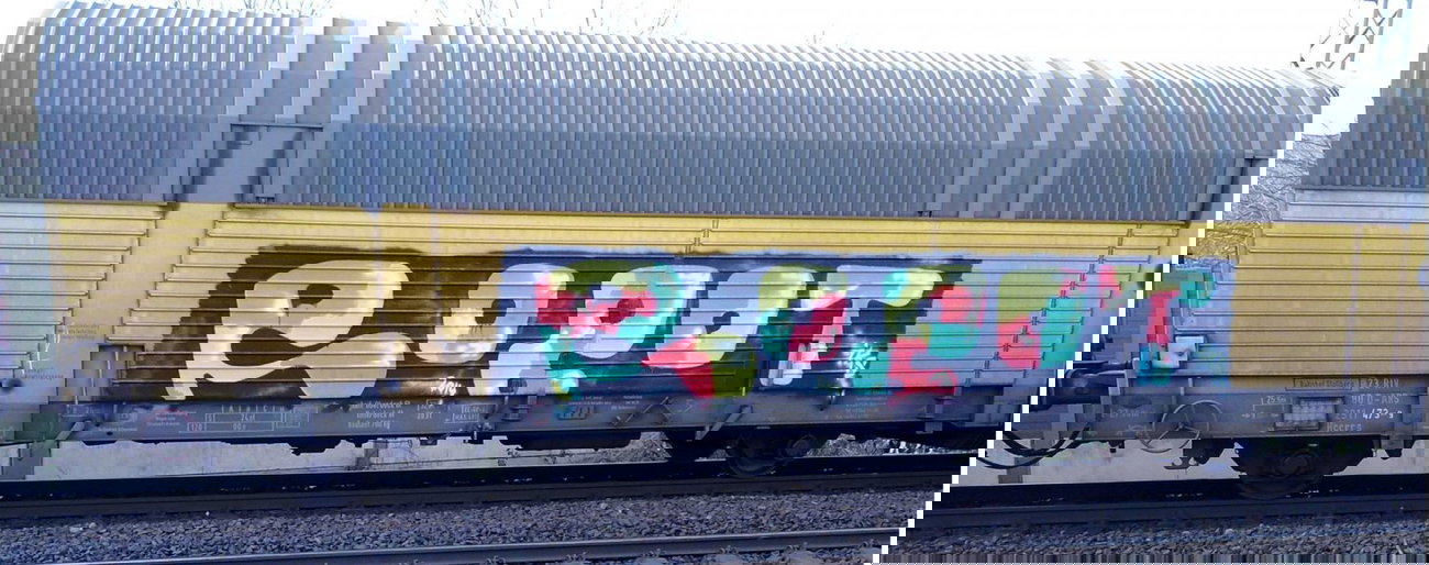 Graffiti Train - Photo by ZUGZWANG - bremerhaven