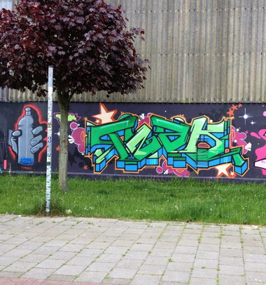 Graffiti Wall - Photo by ZUGZWANG (2017)