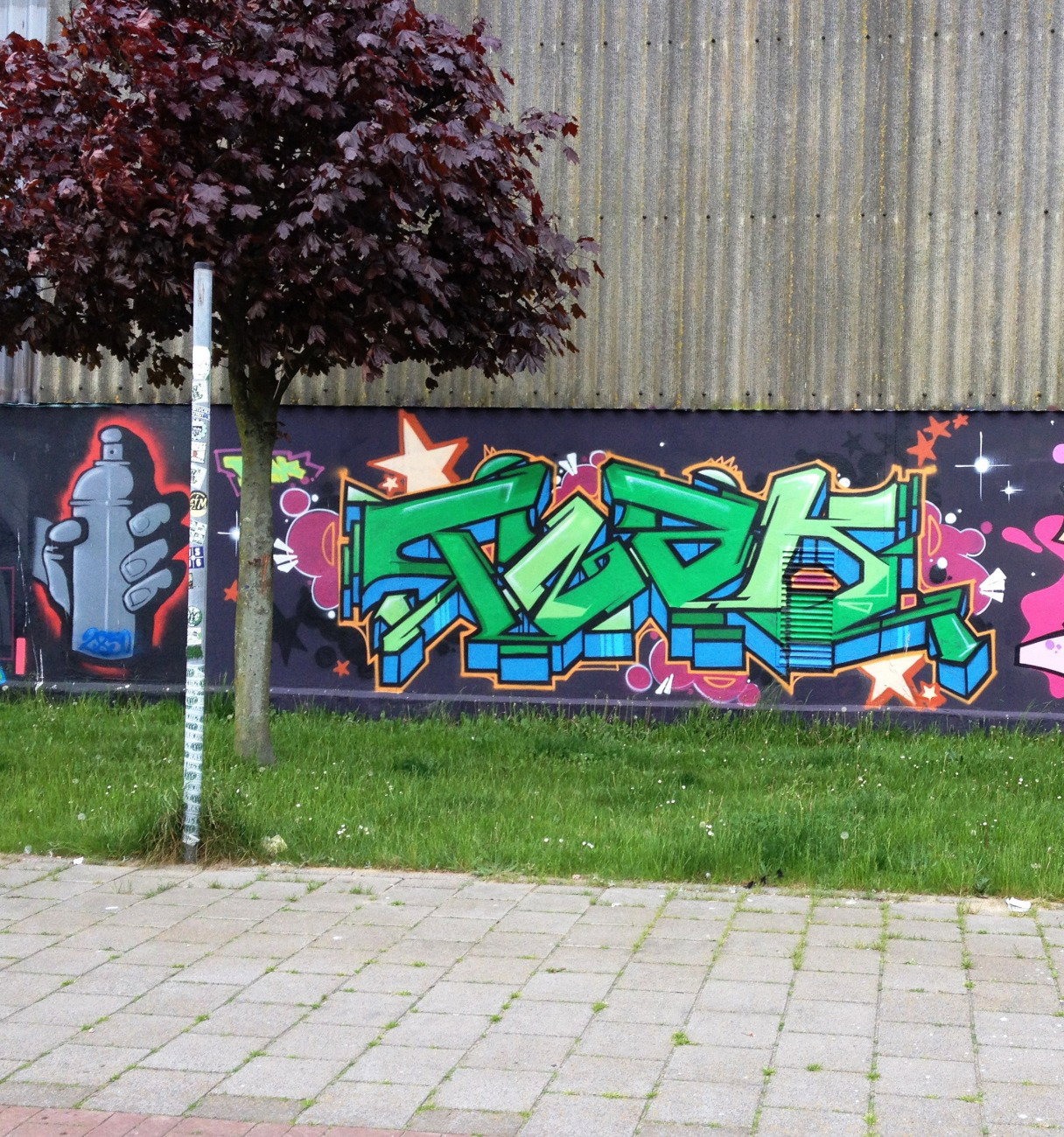 Graffiti Wall - Photo by ZUGZWANG (2017)