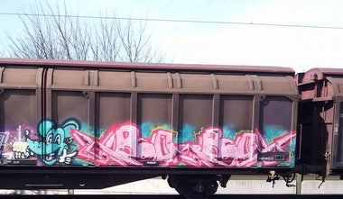Graffiti Train - Photo by ZUGZWANG - bobo, bremerhaven, 27